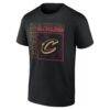 Cleveland Cavaliers Home Court Pop Personalized Name & Number T-Shirt - Black - Back View