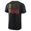 Cleveland Cavaliers Home Court Pop Personalized Name & Number T-Shirt - Black - Side View