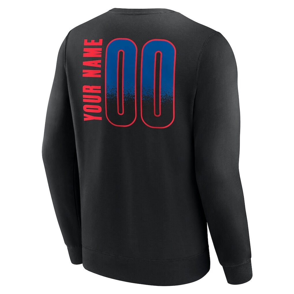 Detroit Pistons  Home Court Pop Personalized Name & Number Sweatshirt