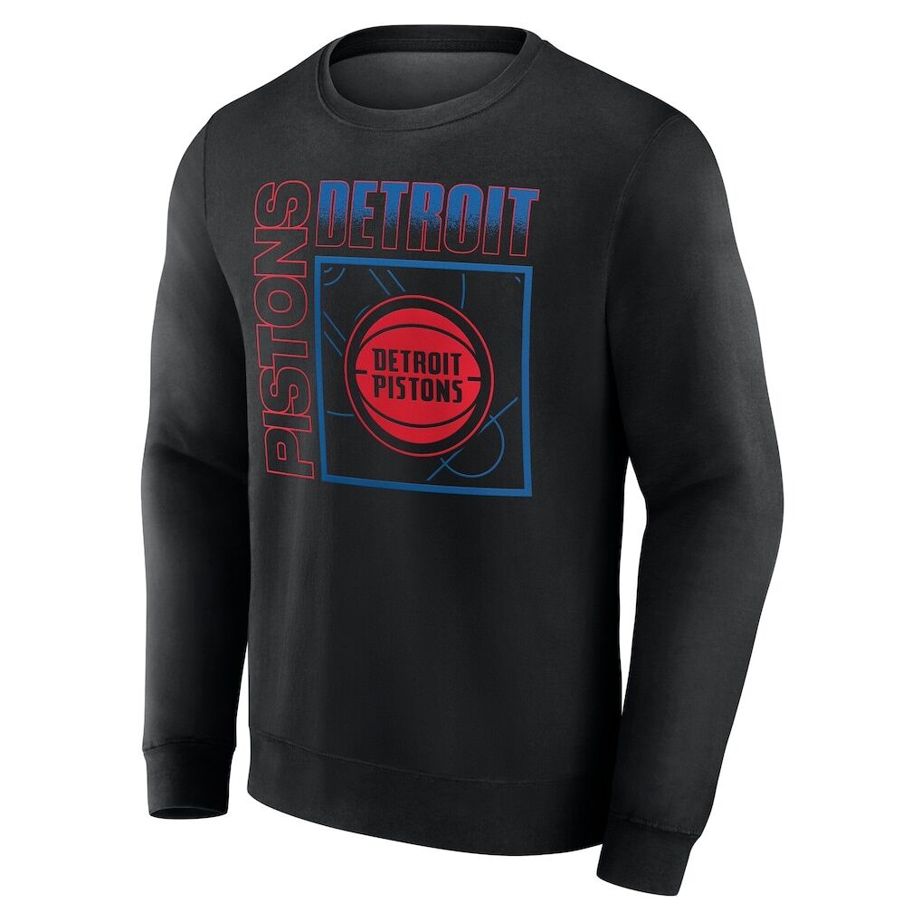 Detroit Pistons  Home Court Pop Personalized Name & Number Sweatshirt