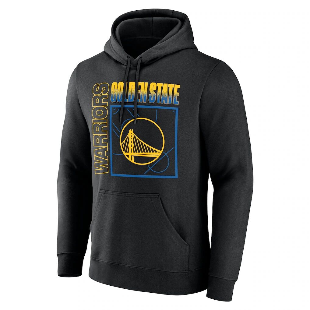 Golden State Warriors  Home Court Pop Personalized Name & Number Hoodie