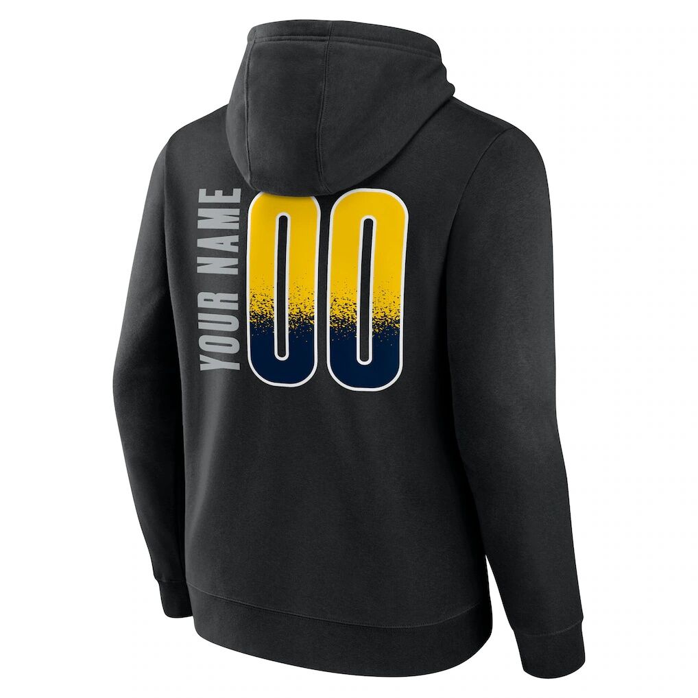 Indiana Pacers Big & Tall Home Court Pop Personalized Name & Number Hoodie