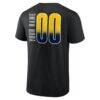 Indiana Pacers Home Court Pop Personalized Name & Number T-Shirt - Black - Detail View