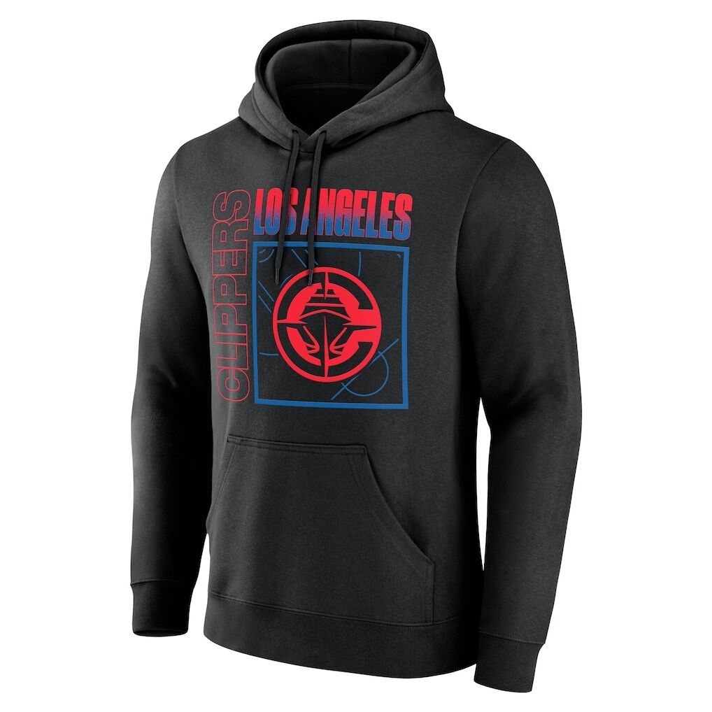 LA Clippers Big & Tall Home Court Pop Personalized Name & Number Hoodie