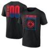 LA Clippers Big & Tall Home Court Pop Personalized Name & Number T-Shirt - Black - Front View