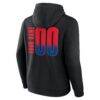 LA Clippers Home Court Pop Personalized Name & Number Hoodie - Black - Detail View