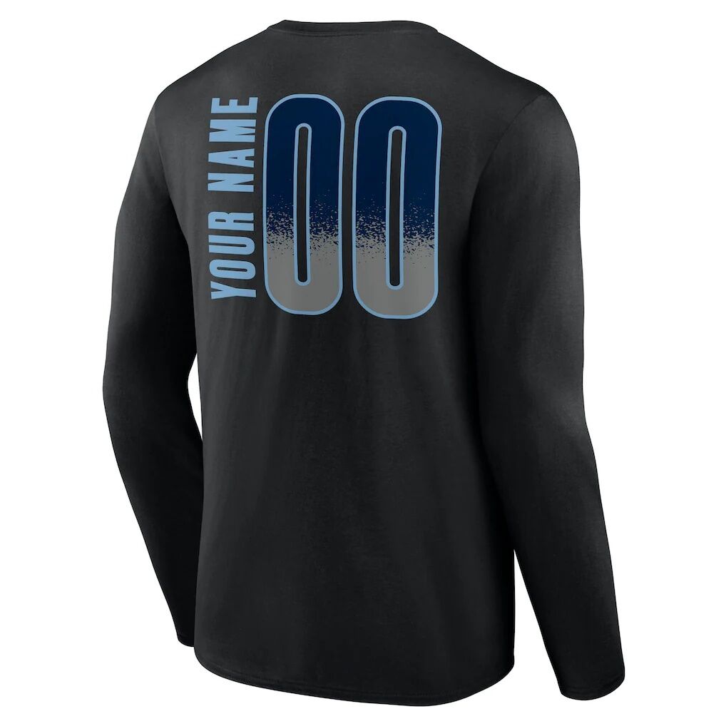 Memphis Grizzlies  Home Court Pop Personalized Name & Number Long Sleeve T-Shirt