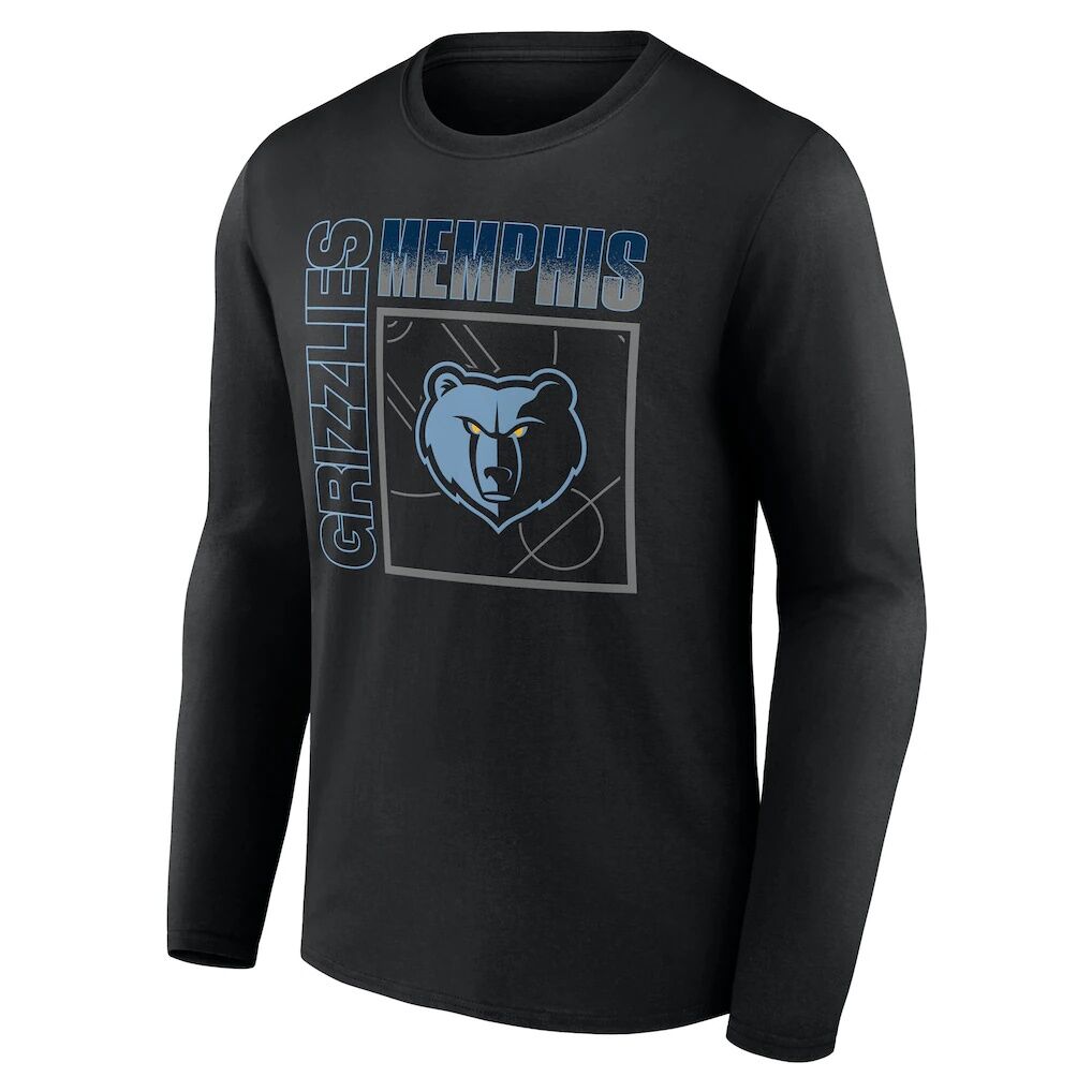 Memphis Grizzlies  Home Court Pop Personalized Name & Number Long Sleeve T-Shirt