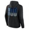 Memphis Grizzlies Home Court Pop Personalized Name & Number Hoodie - Black - Detail View