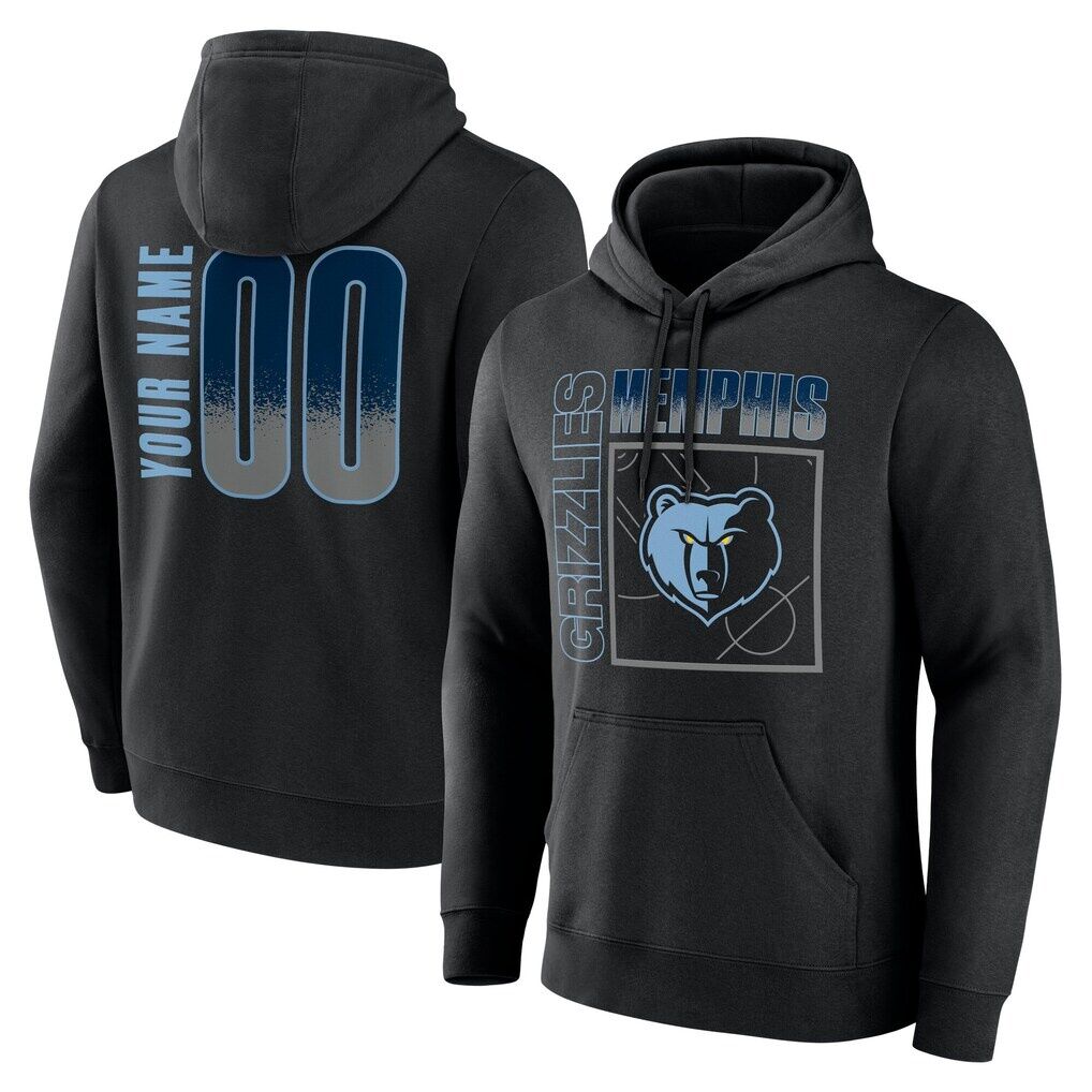 Memphis Grizzlies  Home Court Pop Personalized Name & Number Hoodie