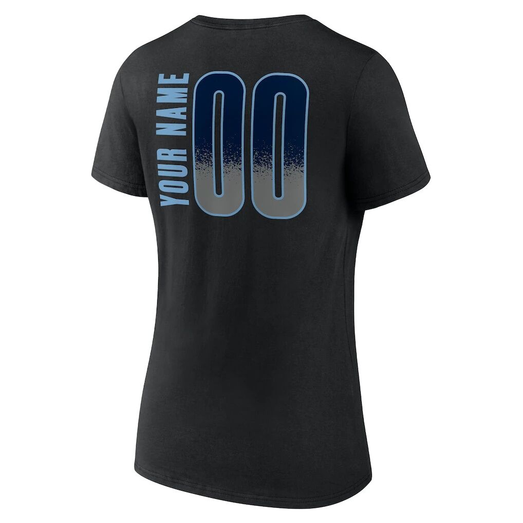 Memphis Grizzlies Women's Home Court Pop Personalized Name & Number V-Neck T-Shirt