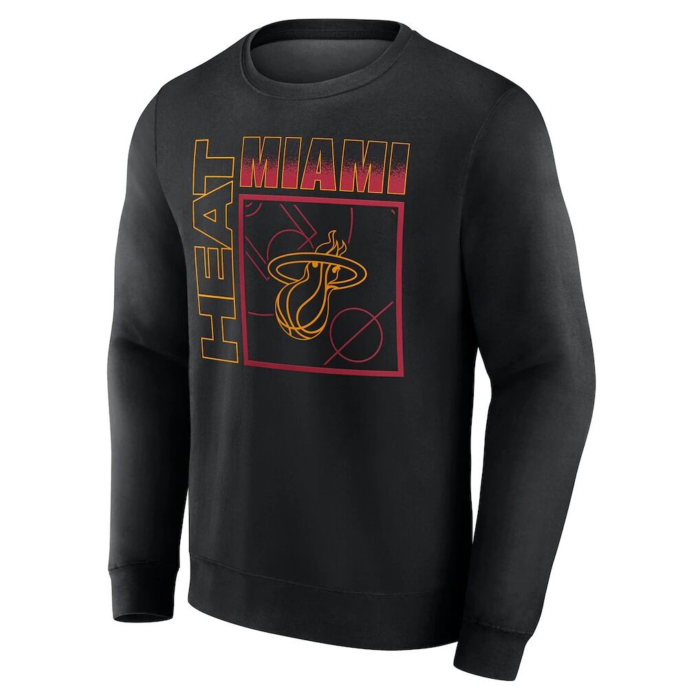 Miami Heat  Home Court Pop Personalized Name & Number Sweatshirt