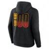 Miami Heat Home Court Pop Personalized Name & Number Hoodie - Black - Detail View
