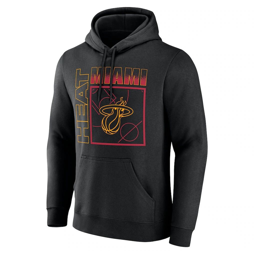 Miami Heat  Home Court Pop Personalized Name & Number Hoodie