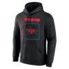 New Orleans Pelicans Big & Tall Home Court Pop Personalized Name & Number Hoodie - Black - Side View