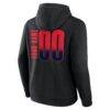 New Orleans Pelicans Home Court Pop Personalized Name & Number Hoodie - Black - Detail View