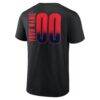 New Orleans Pelicans Home Court Pop Personalized Name & Number T-Shirt - Black - Detail View