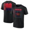 New Orleans Pelicans Home Court Pop Personalized Name & Number T-Shirt - Black - Front View