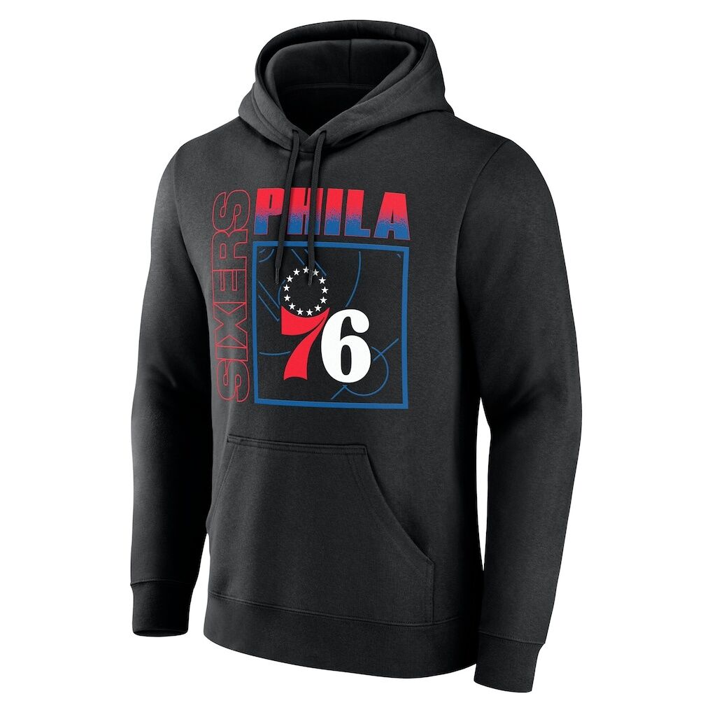Philadelphia 76ers  Home Court Pop Personalized Name & Number Hoodie