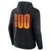 Phoenix Suns Big & Tall Home Court Pop Personalized Name & Number Hoodie - Black - Detail View