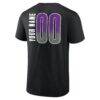 Sacramento Kings Big & Tall Home Court Pop Personalized Name & Number T-Shirt - Black - Detail View