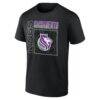 Sacramento Kings Big & Tall Home Court Pop Personalized Name & Number T-Shirt - Black - Side View