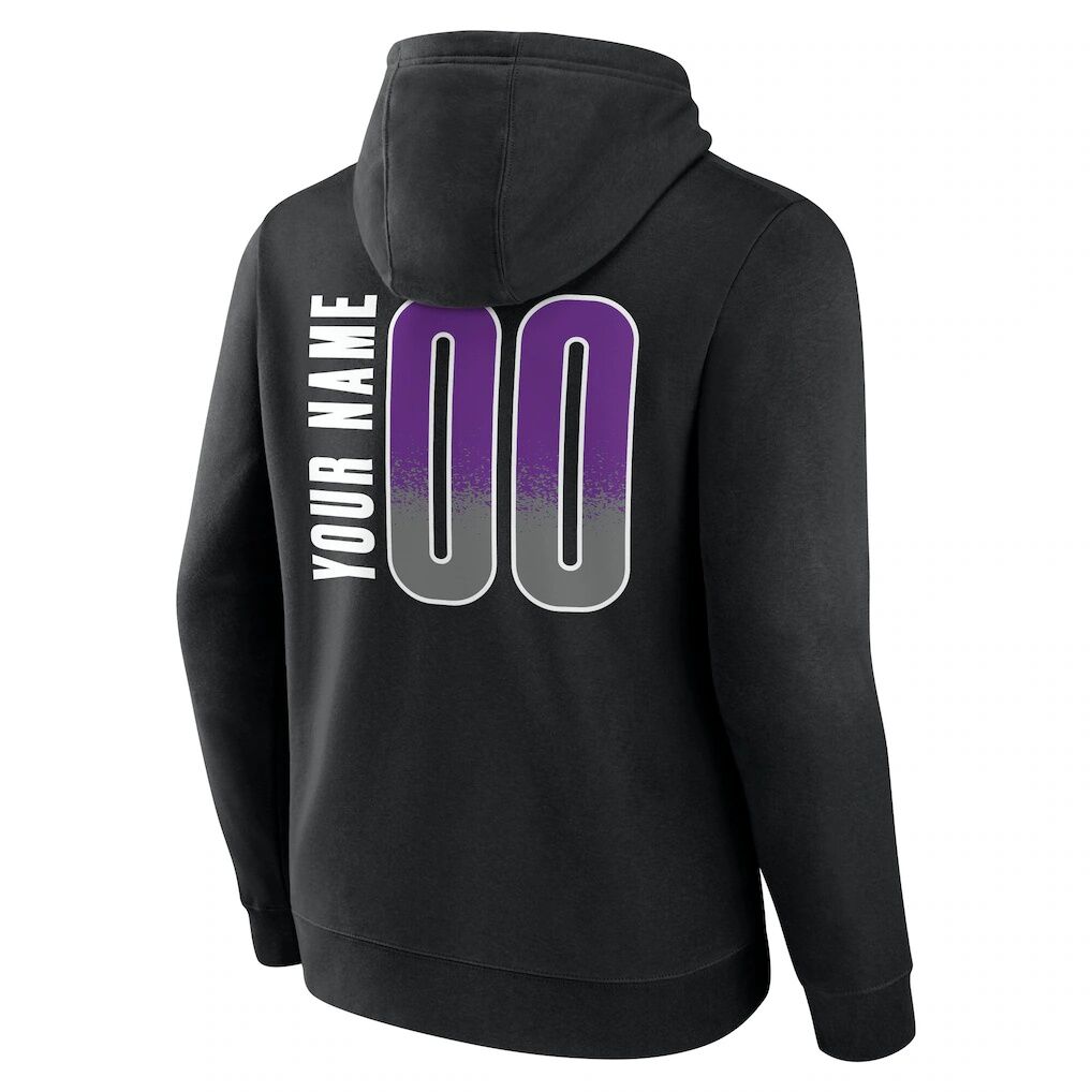 Sacramento Kings  Home Court Pop Personalized Name & Number Hoodie