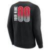 Toronto Raptors Home Court Pop Personalized Name & Number Sweatshirt - Black - Detail View