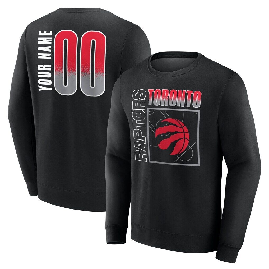 Toronto Raptors  Home Court Pop Personalized Name & Number Sweatshirt