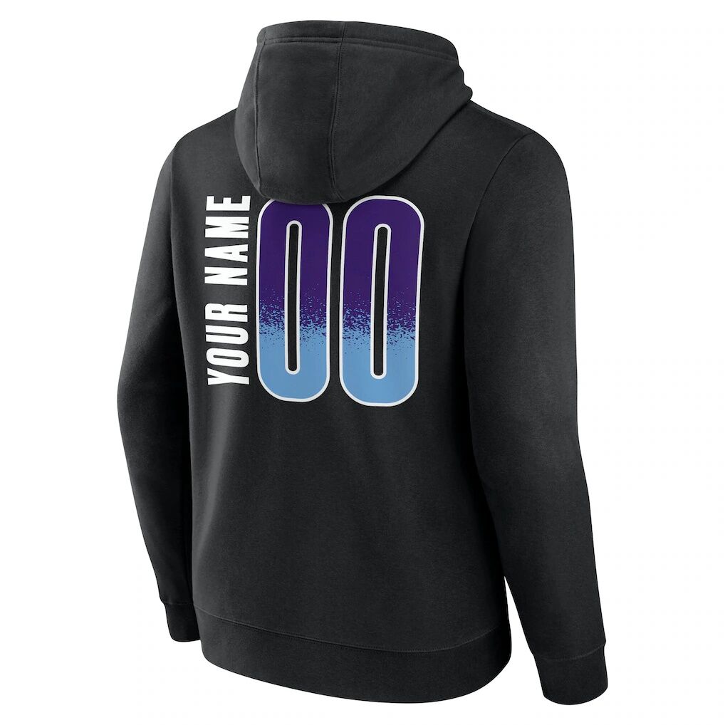 Utah Jazz  Home Court Pop Personalized Name & Number Hoodie