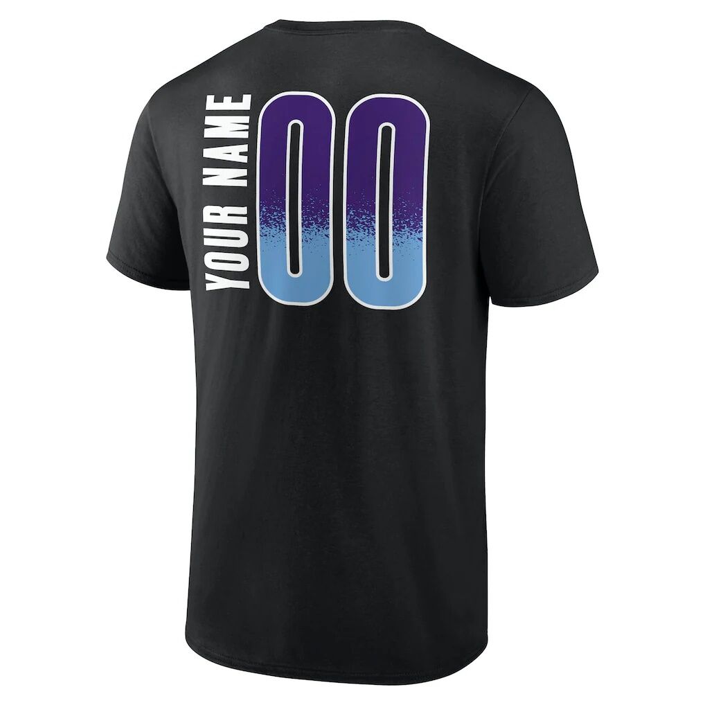 Utah Jazz  Home Court Pop Personalized Name & Number T-Shirt