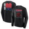 Washington Wizards Home Court Pop Personalized Name & Number Sweatshirt - Black - Front View
