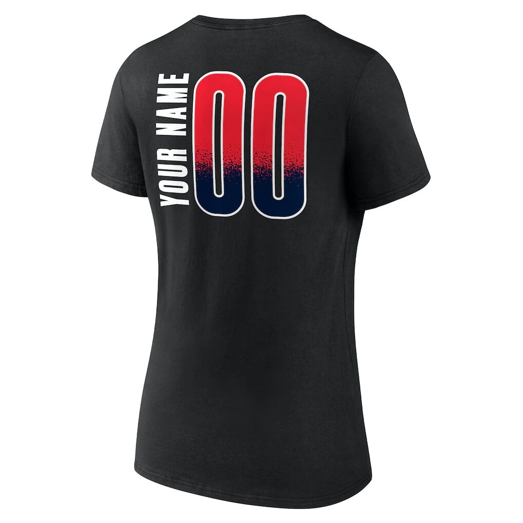 Washington Wizards Women's Home Court Pop Personalized Name & Number V-Neck T-Shirt