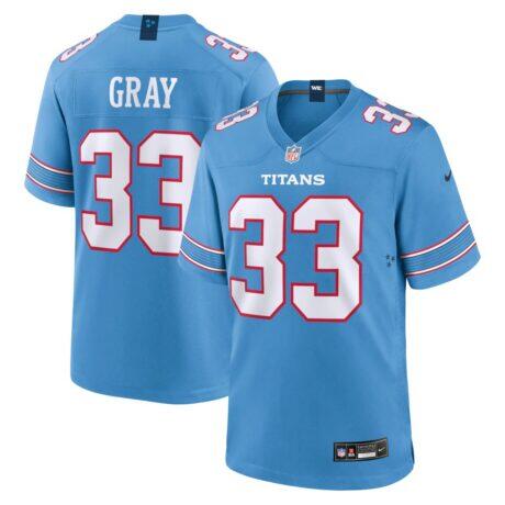 Cedric Gray Tennessee Titans Nike Game Jersey - - Front View