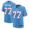 Peter Skoronski Tennessee Titans Nike Game Jersey - - Front View