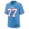 Peter Skoronski Tennessee Titans Nike Game Jersey - - Side View