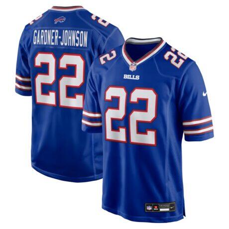 Chauncey Gardner-Johnson Buffalo Bills Nike Team Game Jersey - - Front View