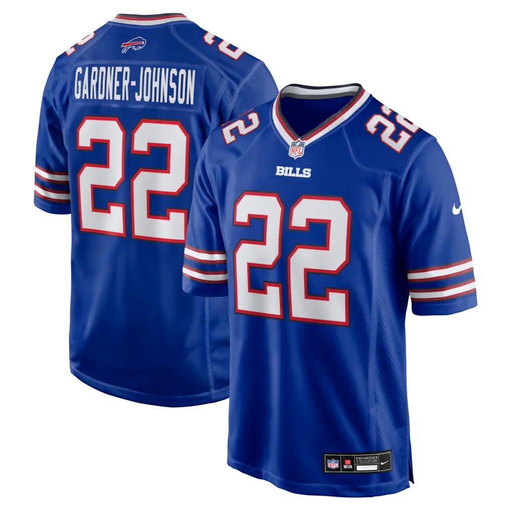Chauncey Gardner-Johnson Buffalo Bills Nike Team Game Jersey -  Royal