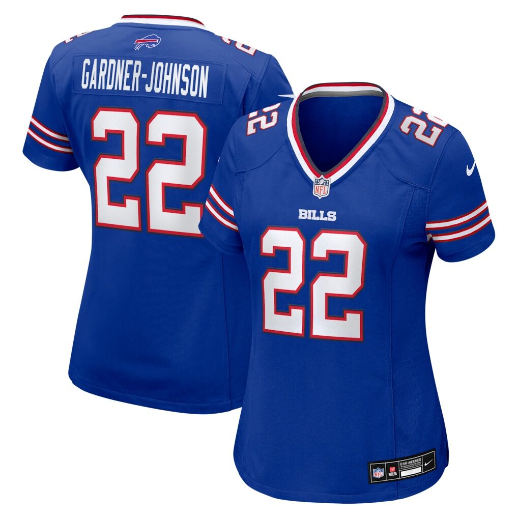 Chauncey Gardner-Johnson Buffalo Bills Nike Women's Team Game Jersey -  Royal