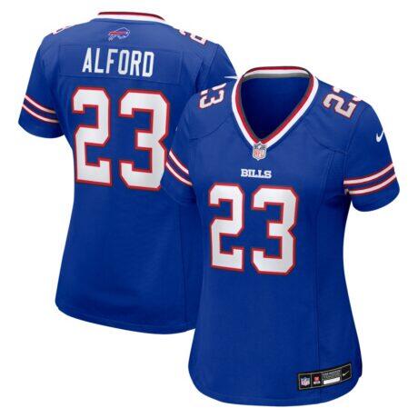 Dee Alford Buffalo Bills Nike Women's Team Game Jersey - - Front View