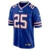 Geno Stone Buffalo Bills Nike Team Game Jersey - - Side View