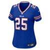 Geno Stone Buffalo Bills Nike Women's Team Game Jersey - - Side View