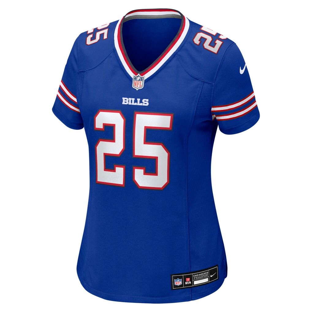 Geno Stone Buffalo Bills Nike Women's Team Game Jersey -  Royal