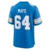 Cade Mays Detroit Lions Nike Team Game Jersey - Blue - Detail View