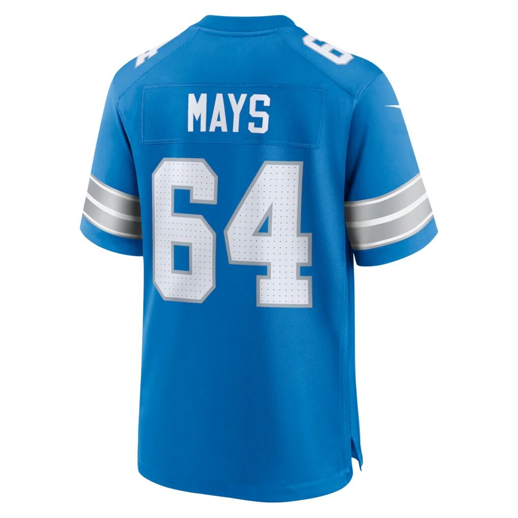 Cade Mays Detroit Lions Nike Team Game Jersey