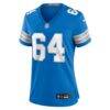 Cade Mays Detroit Lions Nike Women's Team Game Jersey - Blue - Side View