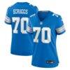 Juice Scruggs Detroit Lions Nike Women's Team Game Jersey - Blue - Front View