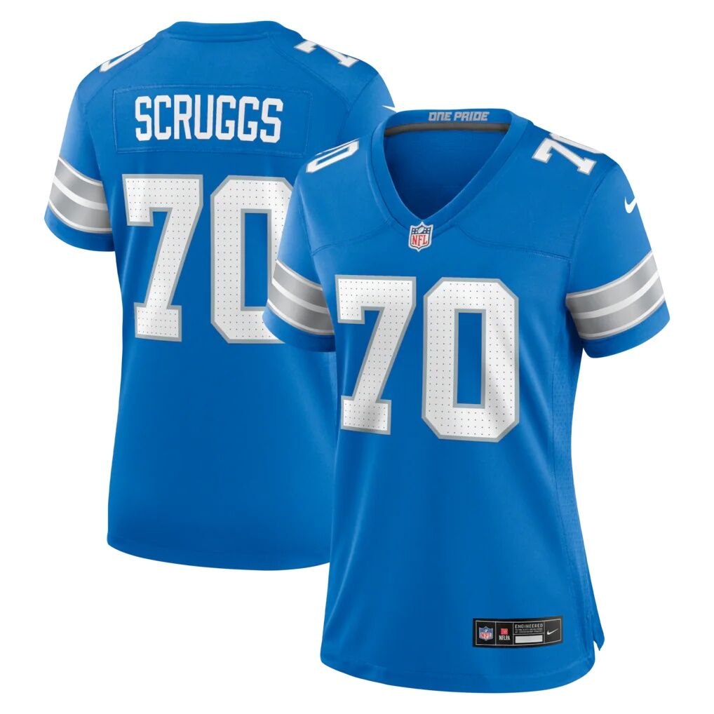 Juice Scruggs Detroit Lions Nike Women's Team Game Jersey
