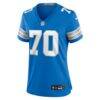 Juice Scruggs Detroit Lions Nike Women's Team Game Jersey - Blue - Side View