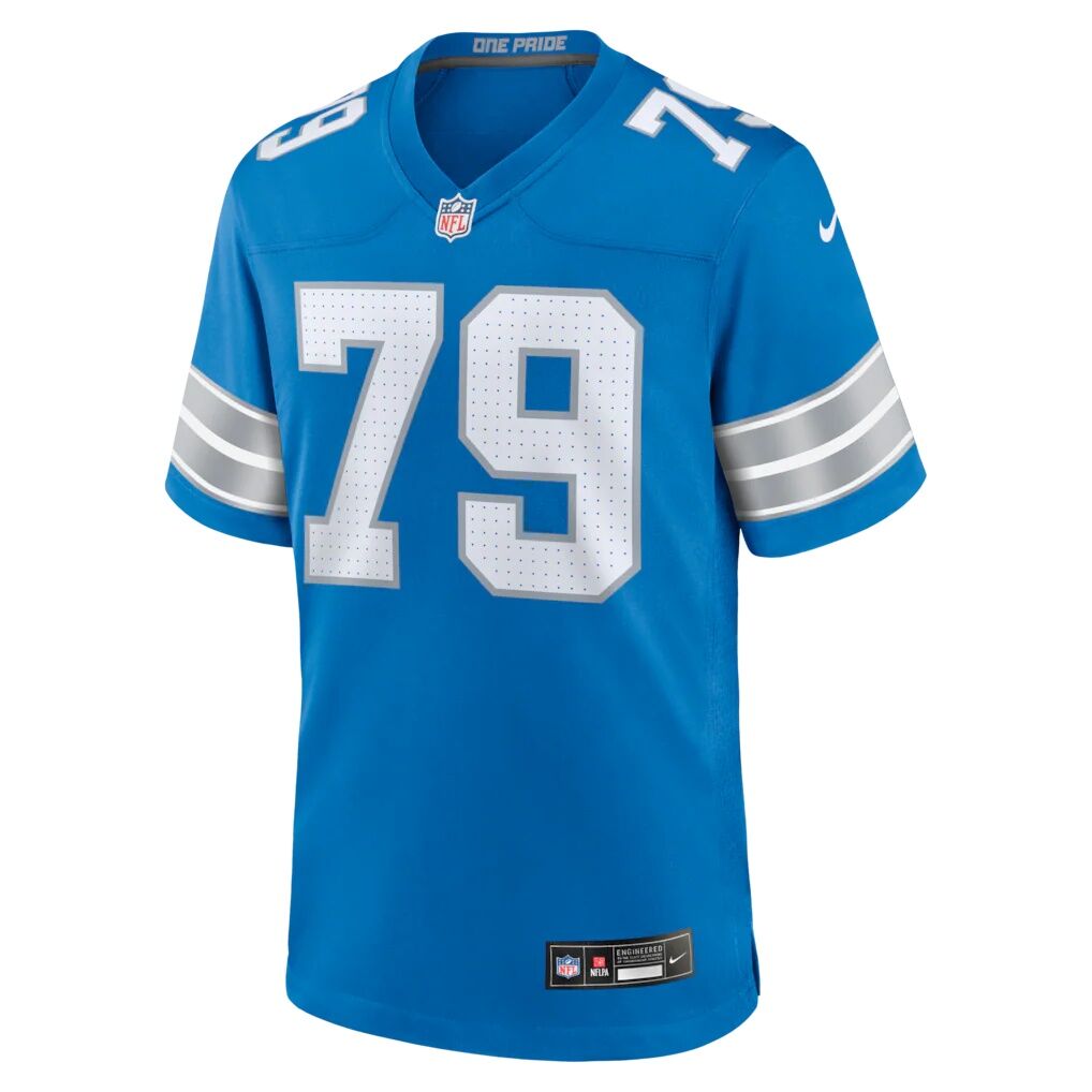 Larry Borom Detroit Lions Nike Team Game Jersey